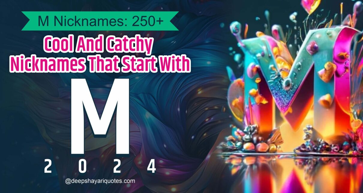 Best Nicknames That Start With M